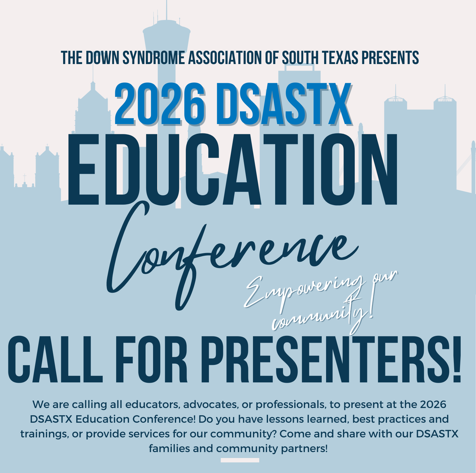 2025 DSASTX Conference fLYER (1)